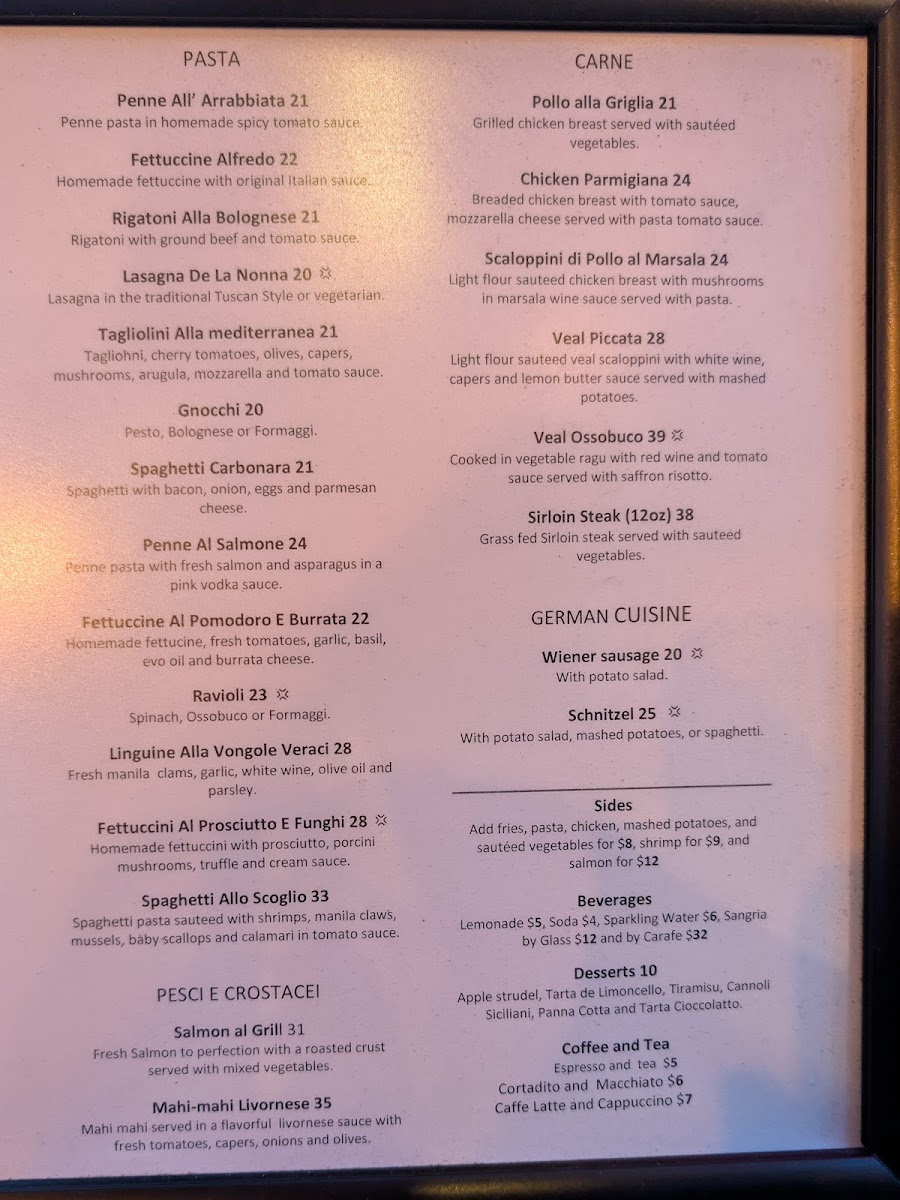 Menu - Ciao Ristorante photo 2