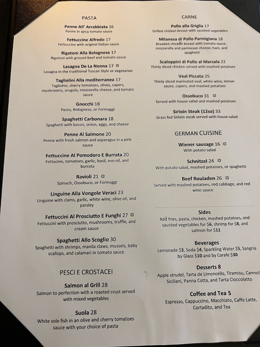 Menu - Ciao Ristorante photo 5